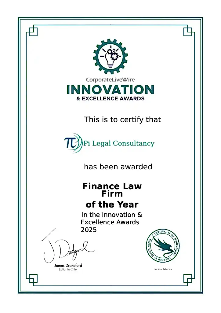 banking and finace law firm on the year 2025